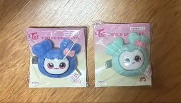 Twice GIGO 콜라보 봉제 인형 헤어핀 쯔위, 미나