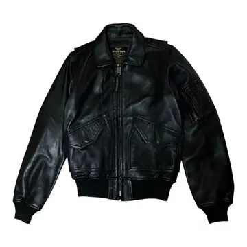 고품질 HOUSTON CWU-45P TYPE 가죽 플라이트 자켓 S