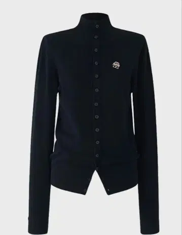 [ LaluneDuciel ] LLDC 하이넥 가디건 한국 울 혼방