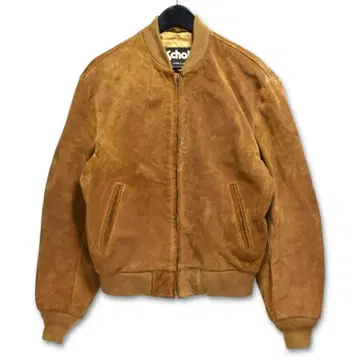 80-90s USA Schott 스웨이드 블루종 자켓 가죽