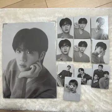 BTS JIN 김석진 MONOCHROME 프리미엄 사진