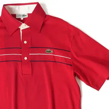 90s 데드스탁 CHEMISE LACOSTE 코튼 천축 피케 셔츠