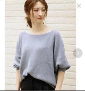 Spick and Span 빅 실루엣 아제 풀오버