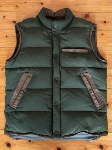 플랫 헤드 다운 베스트 사이즈 40 새상품급