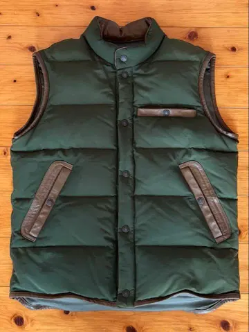 플랫 헤드 다운 베스트 사이즈 40 새상품급