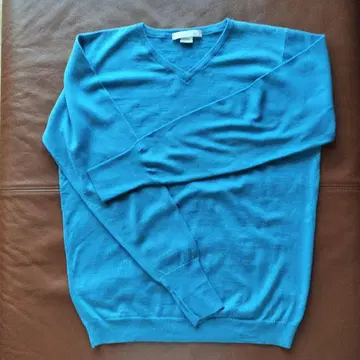 JOHN SMEDLEY 울 니트 스웨터 M 파랑