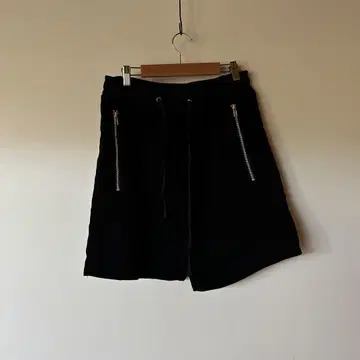 코듀로이 숏팬츠 블랙