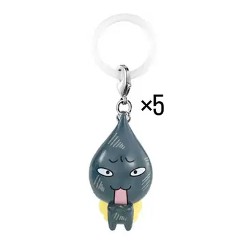 시즈쿠짱 메지루시 액세서리 도로롱 5개