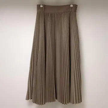 [ 새상품급 ] 하이크 베이지 플리츠 롱 스커트