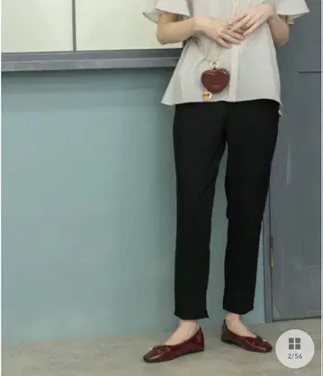오파크 클립 하이 스트레치 스틱 팬츠 L 사이즈