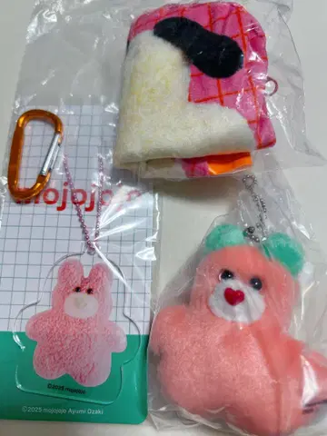 mojojojo 카라비너 포함 파우치 봉제 인형 마스코트 아크릴 키링