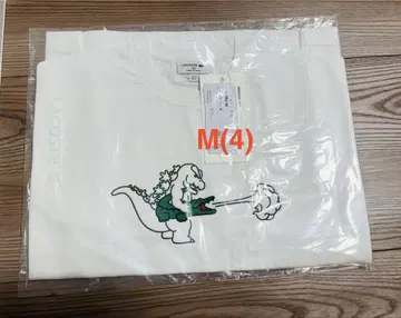LACOSTE 라코스테 고질라 T셔츠 M 화이트