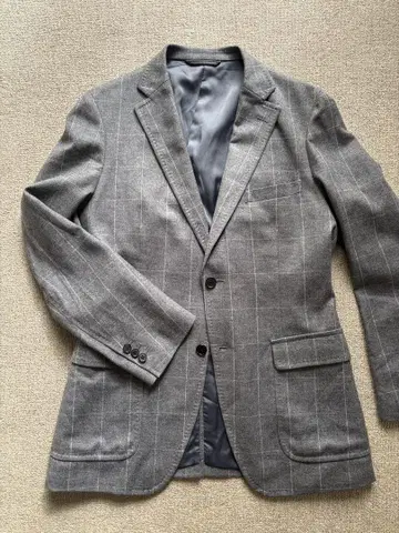 UNIVERSAL LANGUAGE 윈도페인 테일러드 자켓