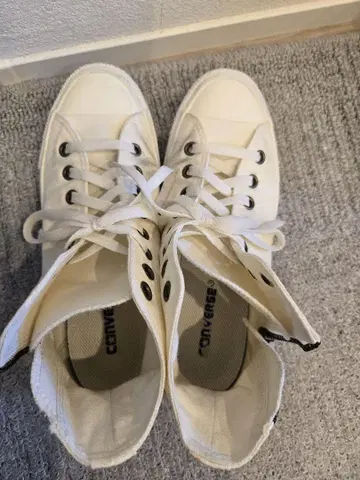 Converse 올스타 화이트 하이컷