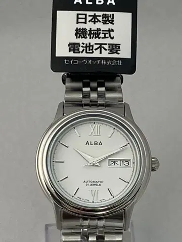 세이코 알바 ALBA 일본제 자동 와인딩 손목시계 AQHA010 미사용