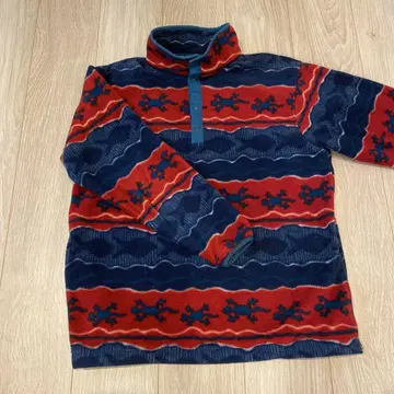 L.L.Bean 플리스 빨간색 파랑 네이비