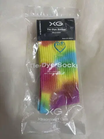XG 타이 다이 삭스 양말 Tie-Dye socks