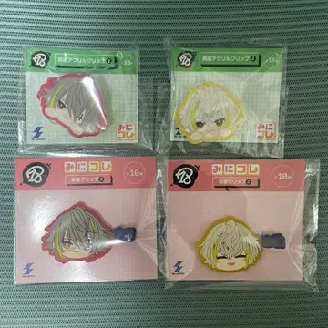 18TRIP 에이트리 앞머리 클립 양면 아크릴 클립 류이 당의