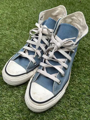 CONVERSE 블루 하이컷 스니커즈