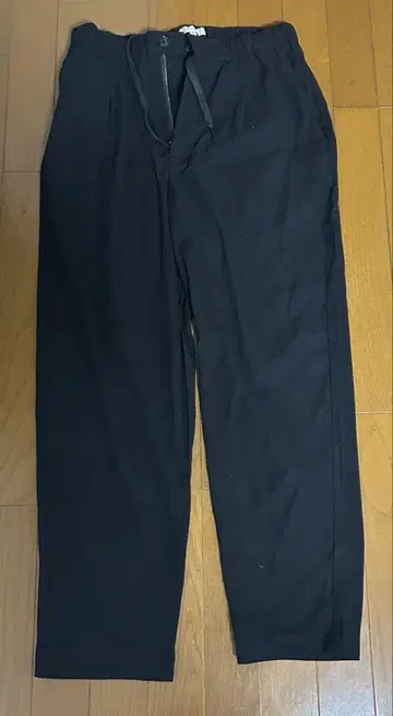 새상품 블랙 이지 팬츠 허리밴딩
