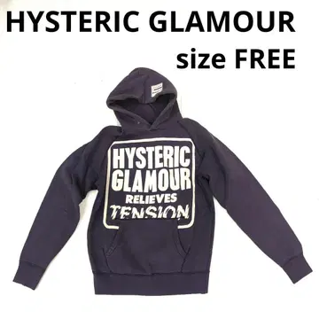 260 HYSTERIC GLAMOUR 후드티 퍼플 FREE