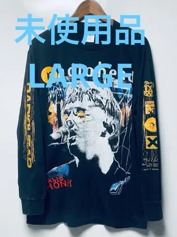 미사용품 RADIOHEAD L/S TEE L 사이즈 USA제