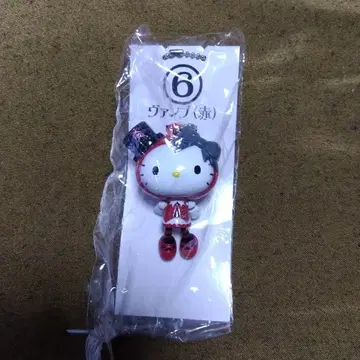 헬로키티 피규어 빨간색