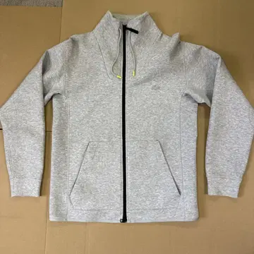 Lacoste 그레이 풀 집업 후드티