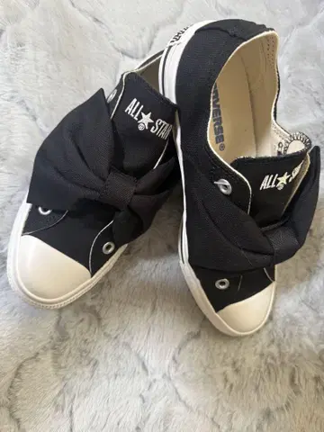 ALL STAR 블랙 리본 스니커즈