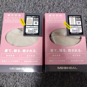 MEDIHEAL 입고 자는 트레이닝복 M 베이지