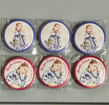 사이토 슈카 캔뱃지 3개