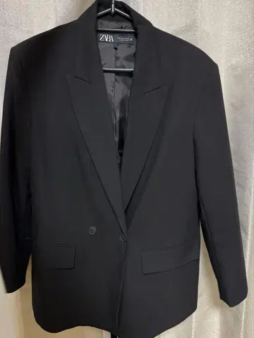zara 블랙 테일러드 자켓
