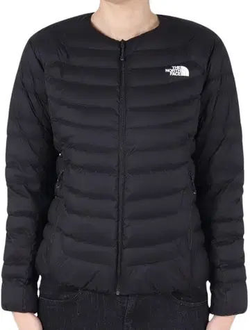 THE NORTH FACE 썬더 라운드넥 다운 자켓 블랙