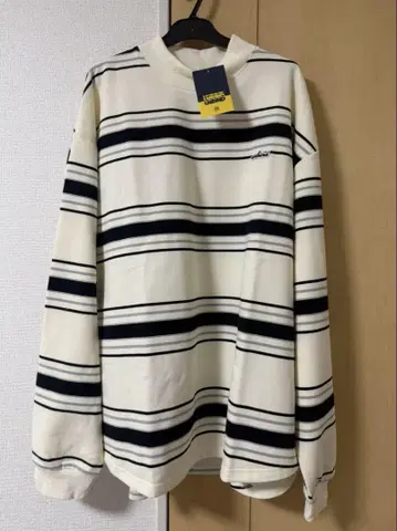 [ UNBIND ] MBD MOCK LONG TEE 화이트 XL 사이즈
