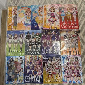 러브 라이브! 선샤인!! Aqours 클리어 파일 27장 + 책받침 3장