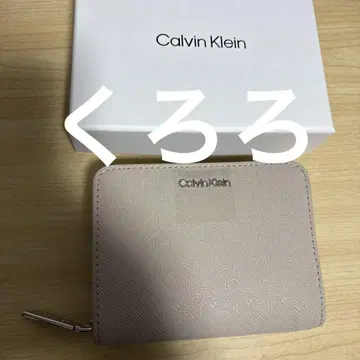 [정품] Calvin Klein 캘빈클라인 로고 반지갑