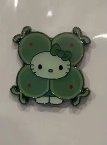만박 일본관 해조 키티 핀 배지 시아와세모