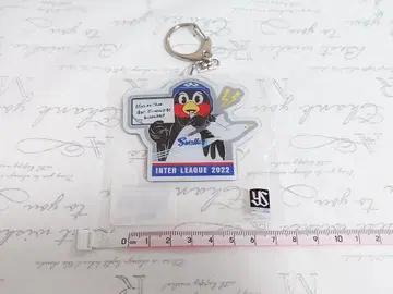 츠바쿠로 교류전 콜라보 키링 지바 롯데 마린스