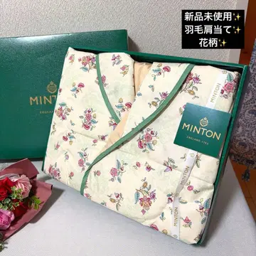 새상품 미사용 보관품 MINTON 미니톤 깃털 이불 어깨 보호대