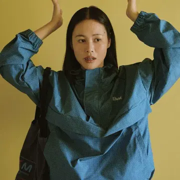 BrokenBase 파랑 나일론 자켓