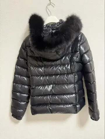 MONCLER baby fur 다운 자켓