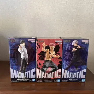 주술회전 MAXIMATIC 피규어 스쿠나, 고죠 사토루, 오카츠 유타