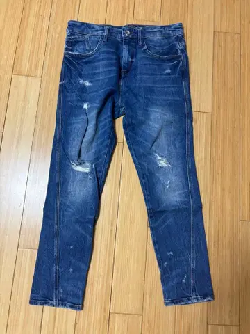ZARA MAN 데미지 가공 데님 팬츠