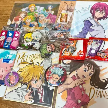 일곱개의 대죄 굿즈 묶음 판매