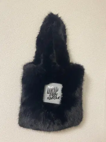 DRIP MONSTER 후드 부착 백 블랙