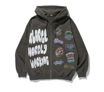 새상품 엑스라지 XLARGE 로고 맨투맨 후드티