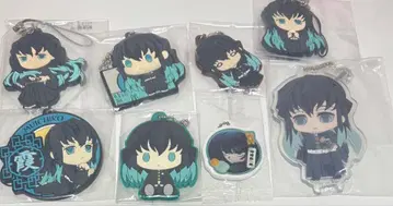 귀멸의 칼날 토키토 무이치로 러버 키링