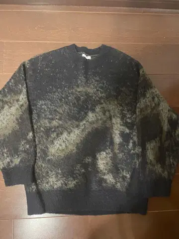 WYM BLEND JACQUARD SHAGGY KNIT