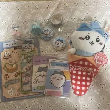 하치와레 굿즈 10점 (크레이프 포함)