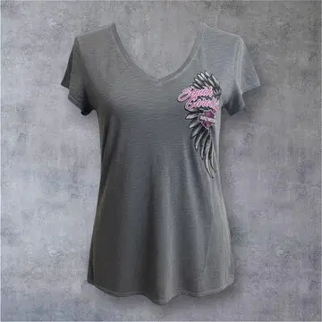 할리데이비슨 반팔 T셔츠 V넥